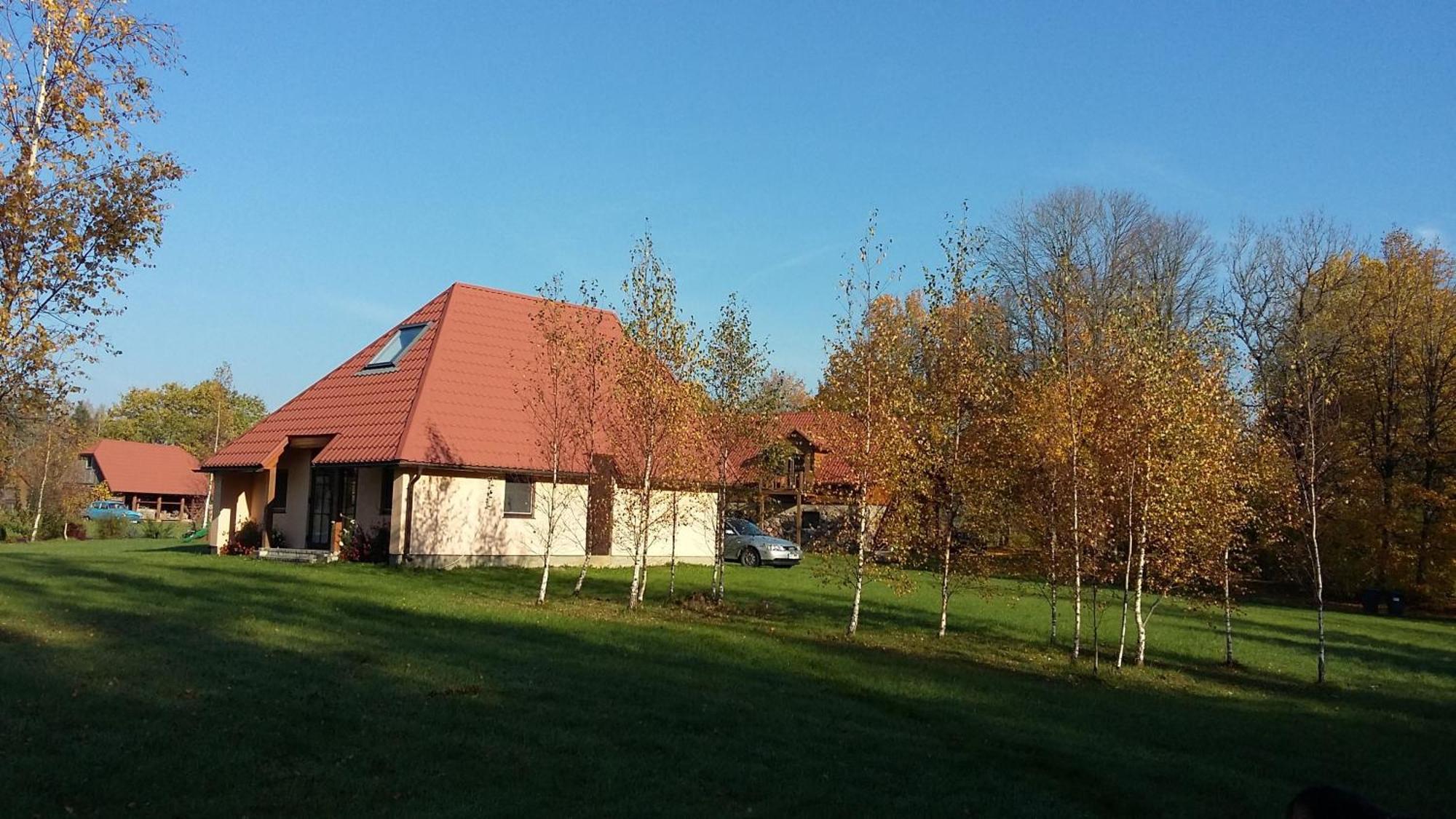 Ferienhaus Fuchsbau In Waldnaehe Villa Kuldīga Eksteriør bilde